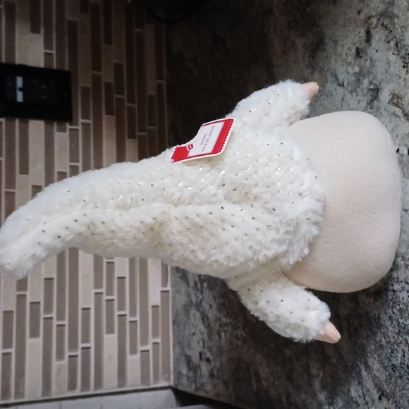 White and gold plush gnome - Picture 2 of 3